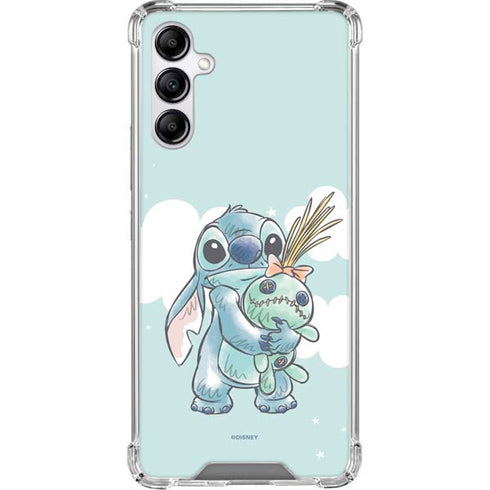 Disney Lilo and Stitch Stitch and Scrump Galaxy A15 5G Clear Case
